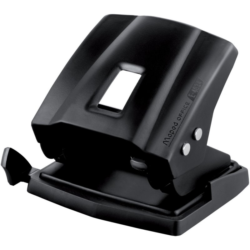 Maped perforator Essentials, zwart, metaal, 30 vel