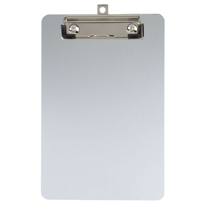 MAUL klembord aluminium met klem, A5, 10 mm klemwijdte