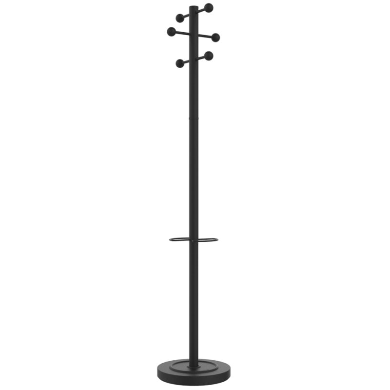 UNiLUX portemanteau ACCESS, hauteur 175 cm, hêtre/blanc