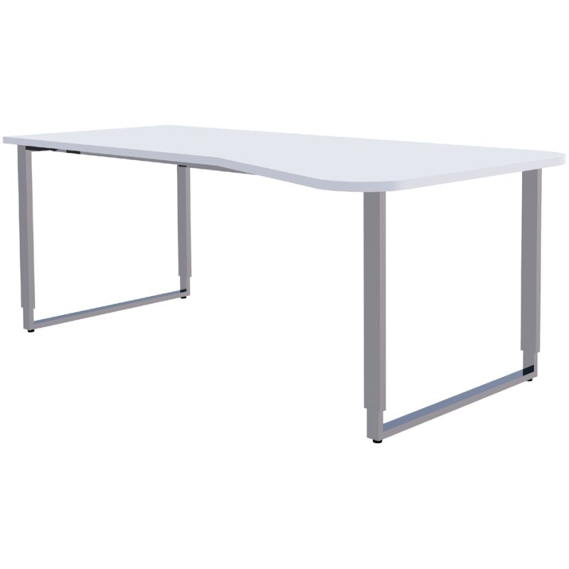 kerkmann Bureau PC AVETO, réglable en hauteur, anthracite, 1950 mm