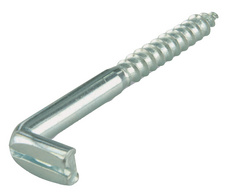 suki sleutelgathaak met houtdraad, verzinkt staal, 40×5,2×21 mm, 18 stuks