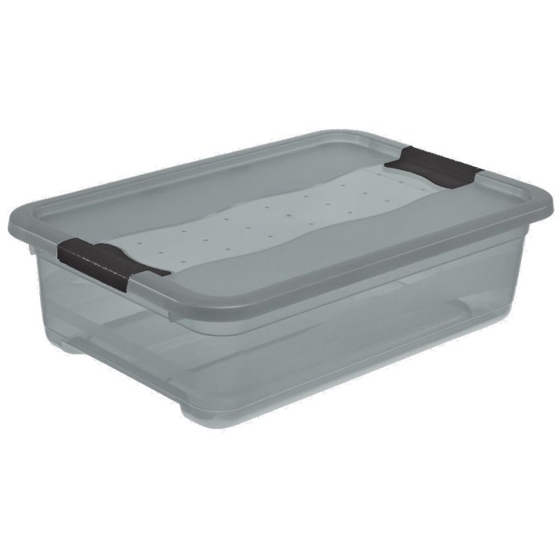 keeeper boîte de rangement Cornelia, 33 litres, transparent