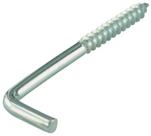 suki schroefhaken recht, 40×3,0 mm, verzinkt, 25 stuks