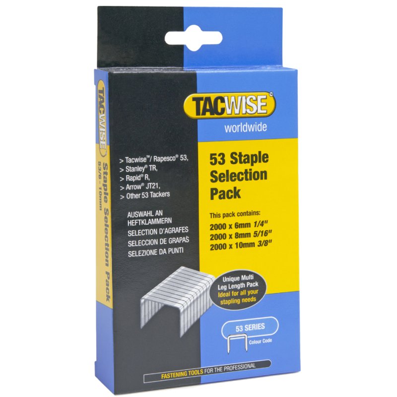 TACWISE nieten 53/6 mm, verzinkt, 5000 stuks