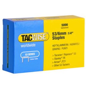 TACWISE nietjes 53/4 mm, verzinkt, 2000 stuks