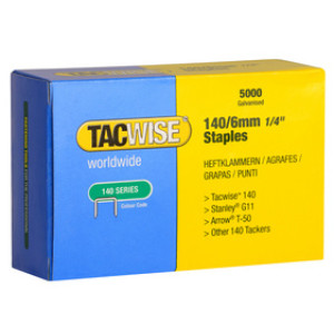 TACWISE nietjes 140/6 mm, verzinkt, 2000 stuks