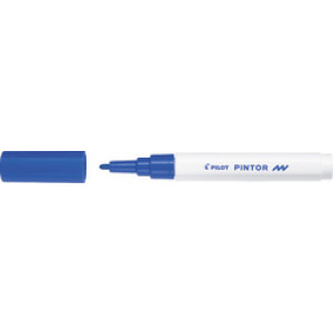 PILOT pigmentmarker PINTOR, fijn, wit, 1,0 mm, 6 stuks