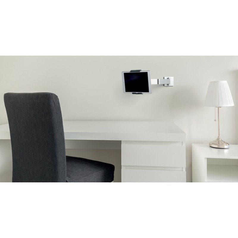 DURABLE tablet wandhouder met zwenkarm, 360° draaibaar, 7-13 inch