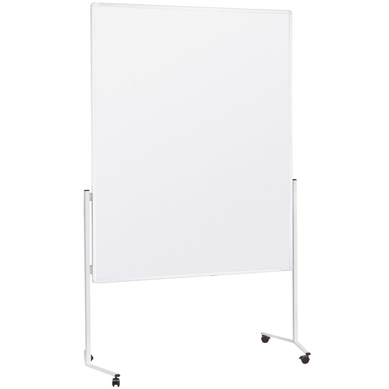 magnetoplan moderatietafel Moderat, 120×150 cm, wit, dubbelzijdig