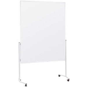 magnetoplan moderatietafel Moderat, 120×150 cm, wit, dubbelzijdig