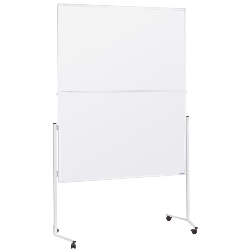 magnetoplan moderatietafel Moderat, 120×150 cm, dubbelzijdig, wit