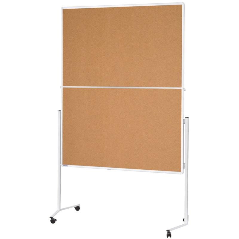 magnetoplan moderatietafel Moderat, 120×150 cm, natuurkurk, tweezijdig