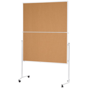 magnetoplan moderatietafel Moderat, 120×150 cm, natuurkurk, tweezijdig