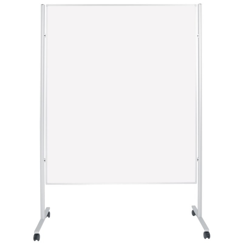 magnetoplan tableau de communication Kommuni, magnétique double face, 1200×1500 mm, blanc