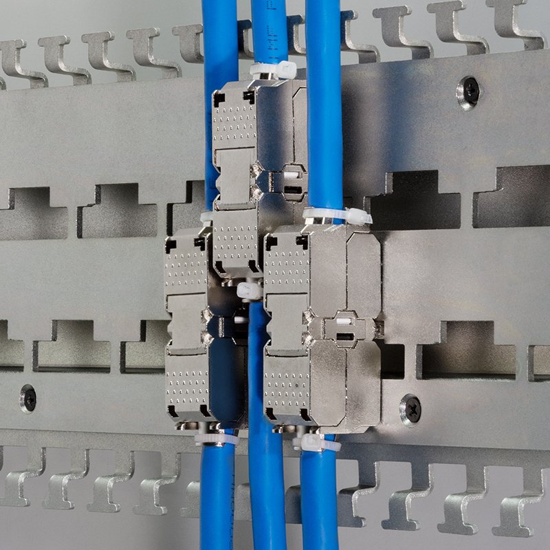 LogiLink Professional connecteur de câble STP cat.6A, assemblage sur le terrain, sans outil
