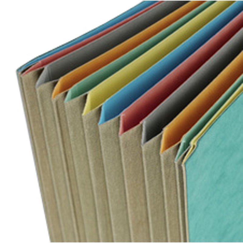 emey ring binder Junior, multicoloured tabs, blue