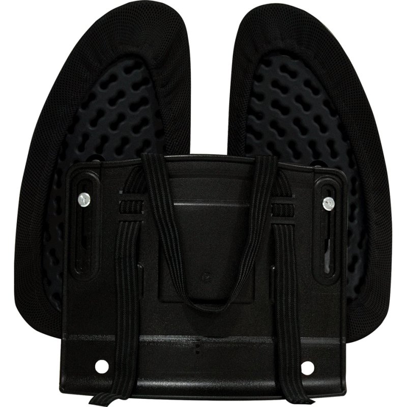 Fellowes Back Angel lumbar support, black, adjustable 140-230 mm, fabric upholstery