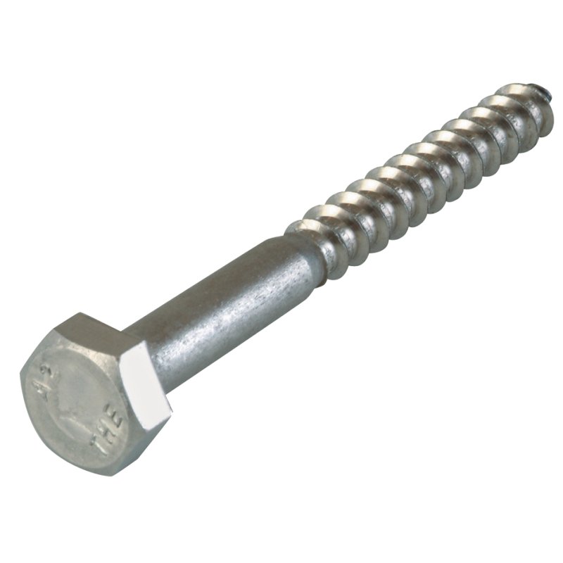 Suki vis à clé inox hexagonale, 8×60 mm, 10 pièces