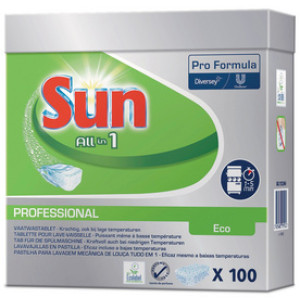 Sun vaatwastabletten All-in-1 Eco, enzymbasis, 100 stuks