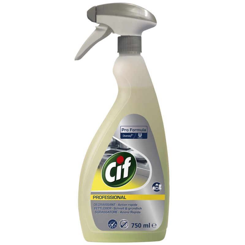 Cif Professional Power ontvetter spray, 750 ml