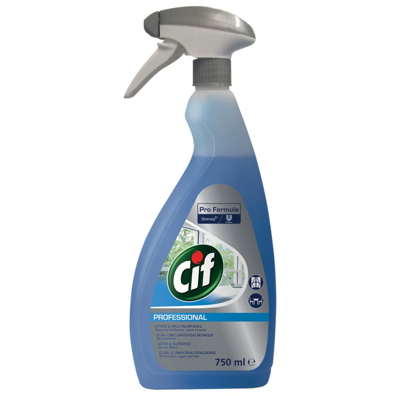 Cif Professional nettoyant vitres, 5 litres, sans traces