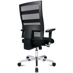 Topstar bureaustoel X-Pander, zwart, hoogteverstelling, 110 kg draagkracht