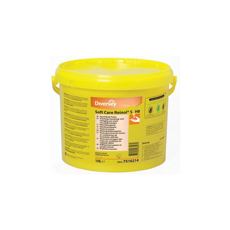 Soft Care REINOL S pâte de lavage pour les mains, seau de 10 litres, doux pour la peau