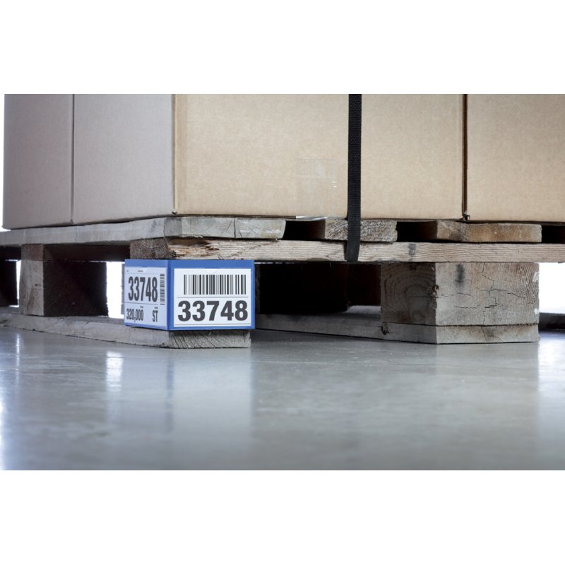 DURABLE bande adhésive palette 145 × 65 mm, jaune, 50 pièces