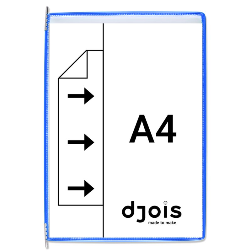 djois draaischijf voor presentatie A4, grijs, 10 stuks