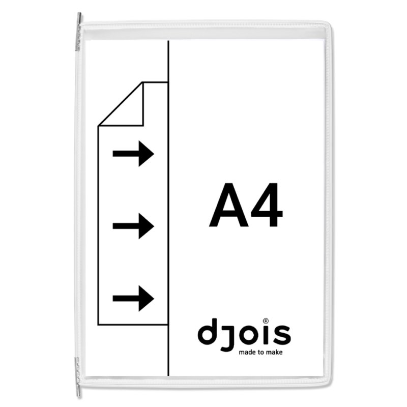 djois draaischijf voor presentatie A4, grijs, 10 stuks