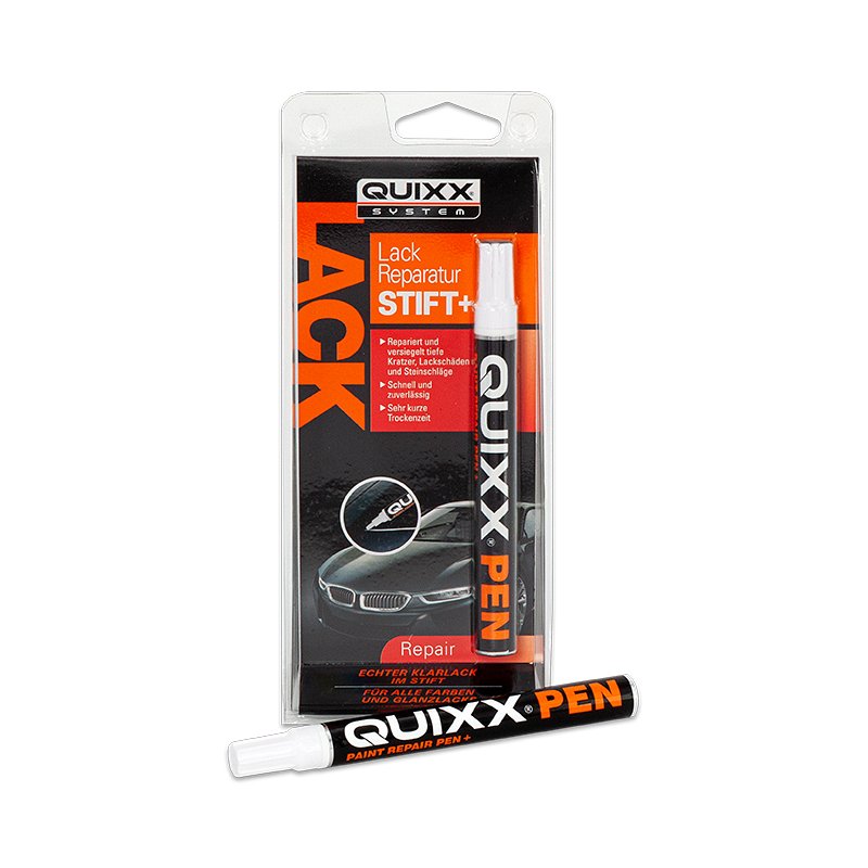 QUIXX lakstift voor voertuigen, klarlak, 12 ml