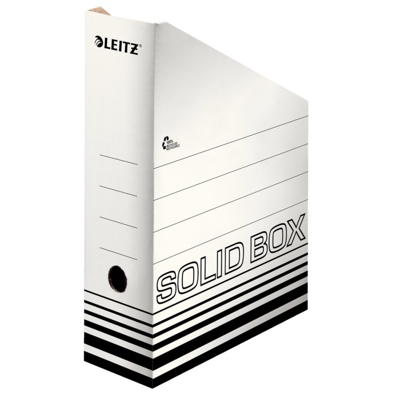Leitz boîte d'archives A4, blanc/noir, 100×260×320 mm, 10 pièces