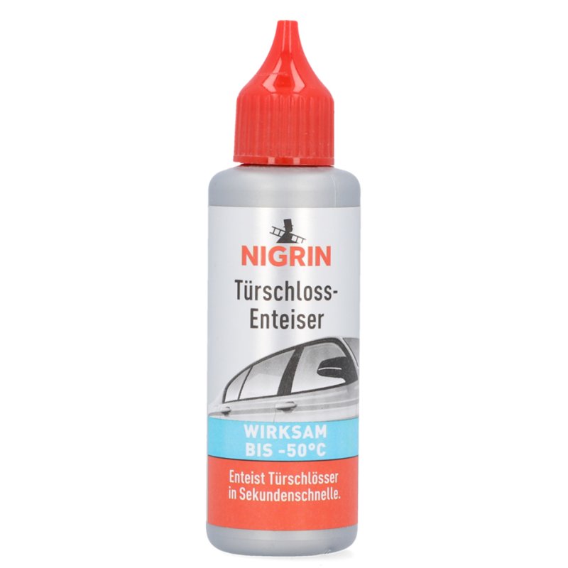 NIGRIN ontdooispray autoportiersloten, 50 ml, werkzaam tot -50°C