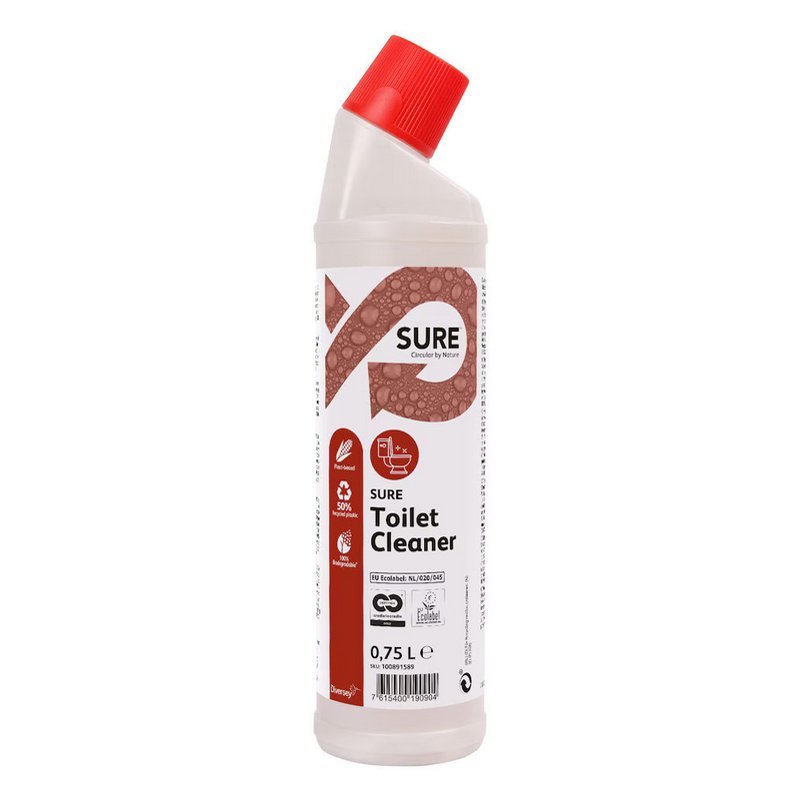 SURE toilettenreiniger Toilet Cleaner, 750 ml, biologisch abbaubaar