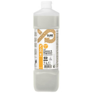 SURE ontvetter Cleaner & Degreaser, geconcentreerd, biologisch afbreekbaar, 5 liter