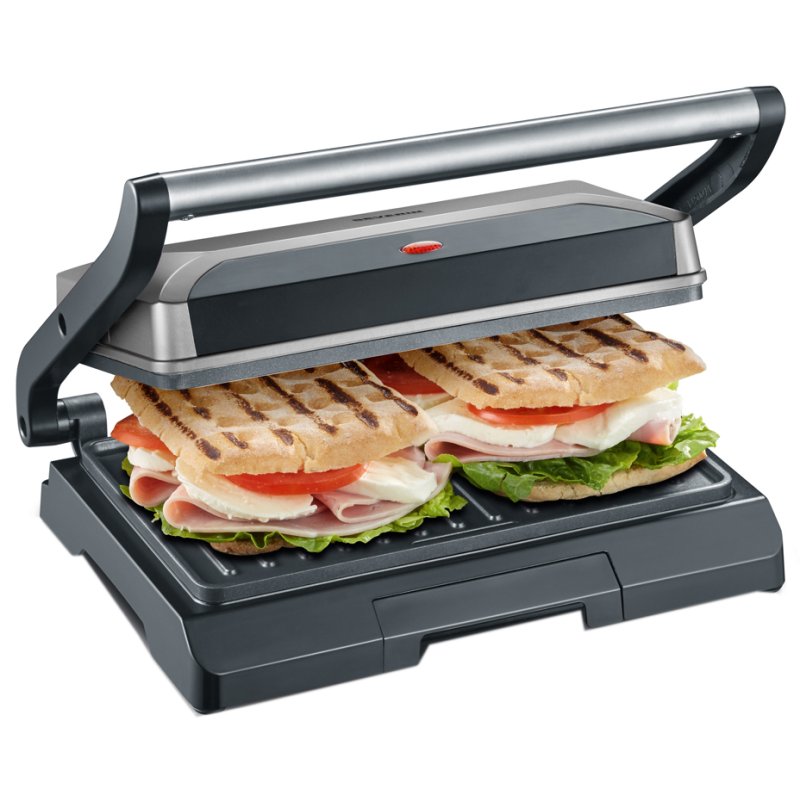 SEVERIN gril multi-compact KG 2394, 800 watts, gris/noir