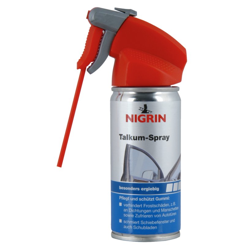 NIGRIN talc spray, silicone-free, 100 ml