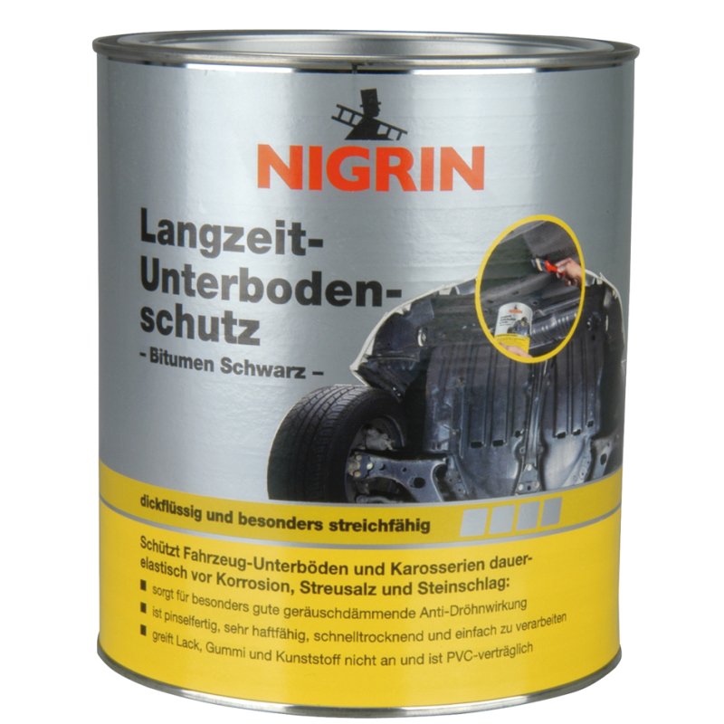 NIGRIN underbody protection bitumen, black, 2.5 kg