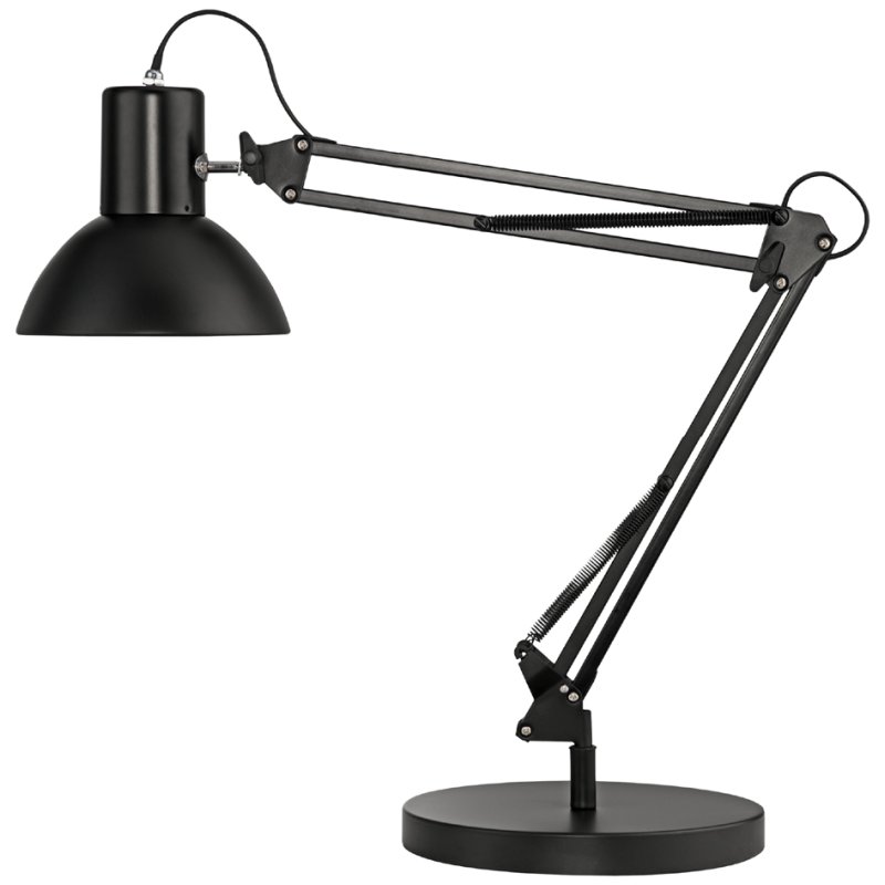 UNiLUX lampe de bureau SUCCESS 66, avec pince et base, noir