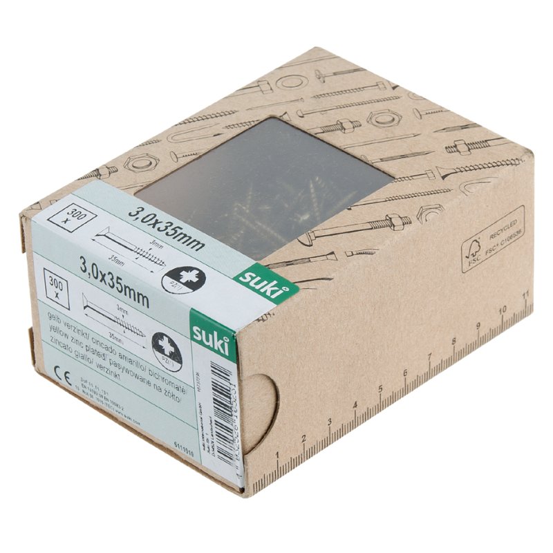 suki. vis à bois Plus, 4,5×40 mm, T20, Inox A4, 50 pièces