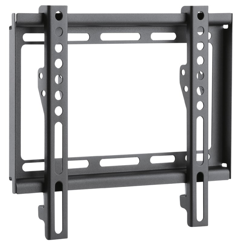 LogiLink TV-wandbeugel vlak, 23-42 inch, zwart staal, max 35 kg