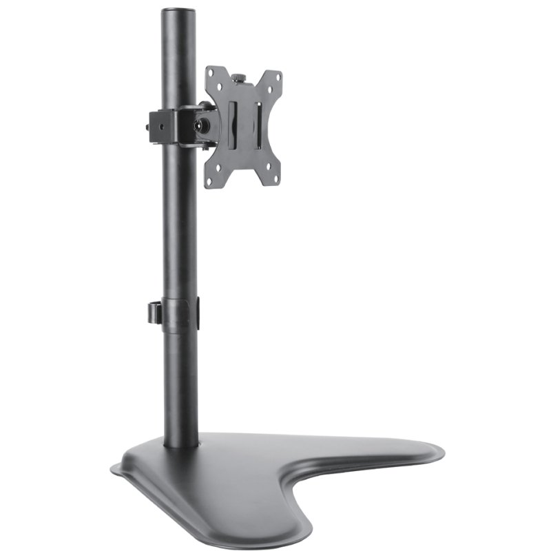 LogiLink monitor arm with base stand, black, 13-32 inch, 8 kg