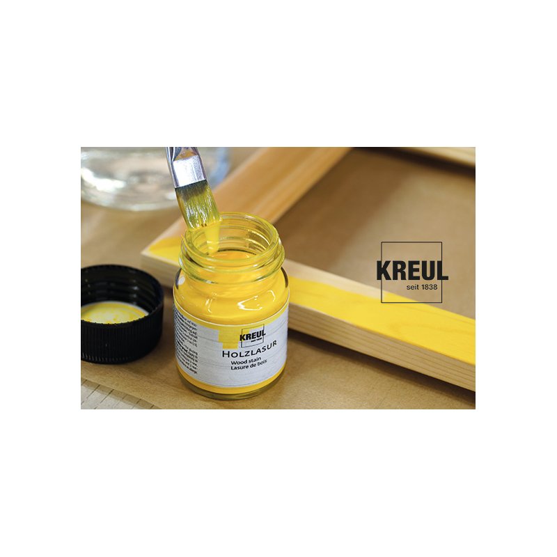 KREUL wood paint set creative, water-based, 6 × 20 ml