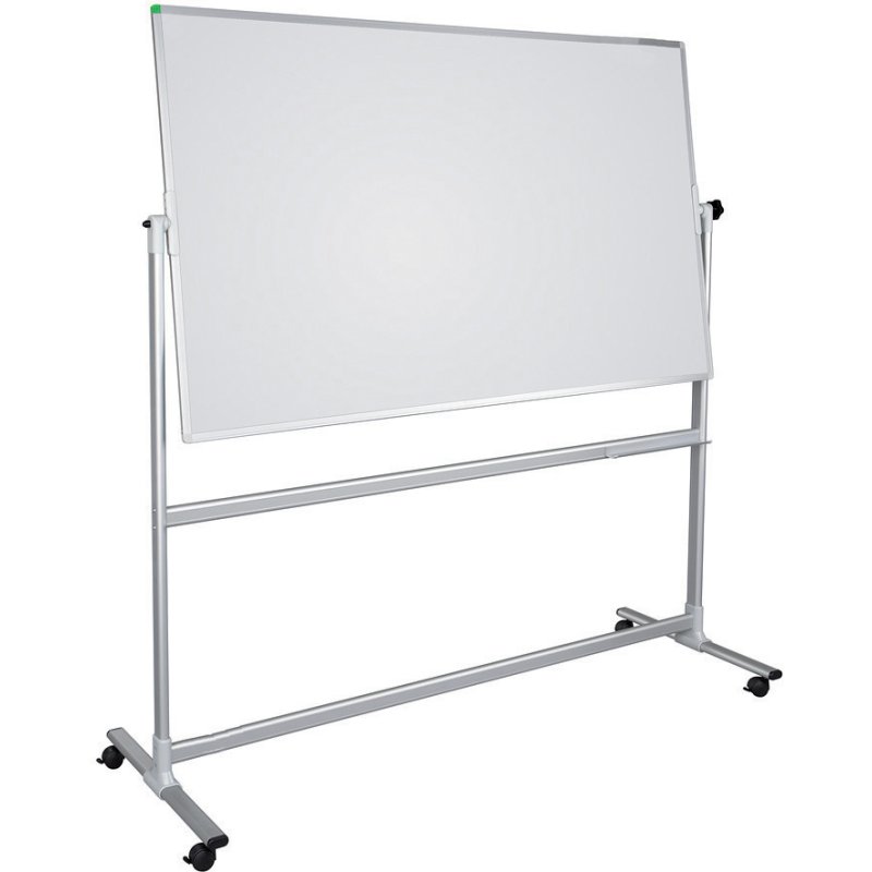 FRANKEN plateau tournant sur trépied U-Act! Line, magnétique, 1200×900 mm, blanc