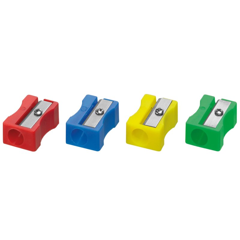 WESTCOTT puntenslijper kunststof, gekleurde uitvoering, tot 8 mm, 20 stuks