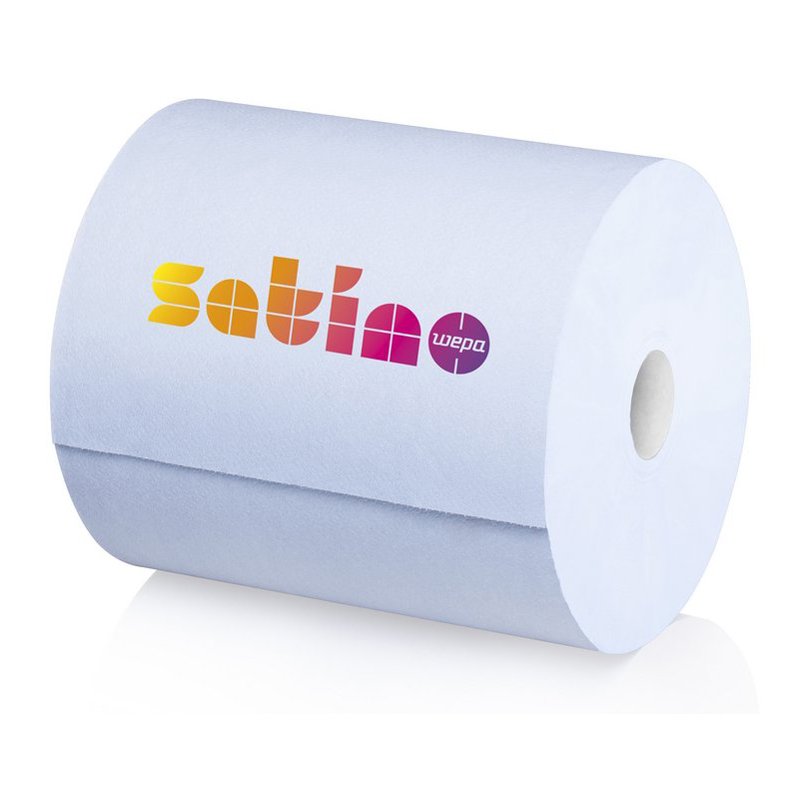 satino by wepa poetspapier Comfort, 3-laags, blauw, 350 meter