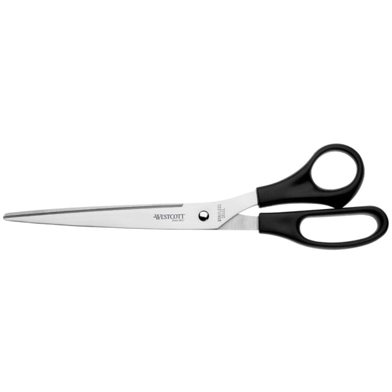 WESTCOTT ciseau de bureau, 25 cm, noir, droitier
