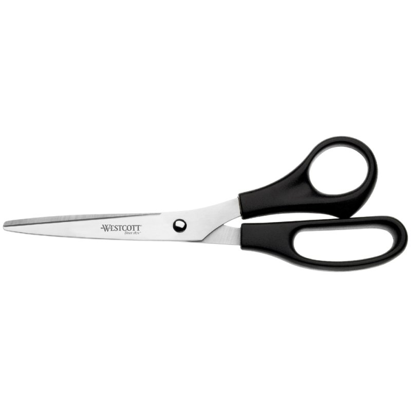 WESTCOTT ciseau de bureau, 25 cm, noir, droitier