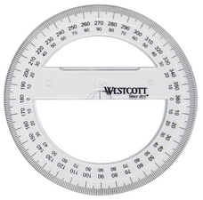 WESTCOTT gradenboog 360°, 100 mm, transparant kunststof