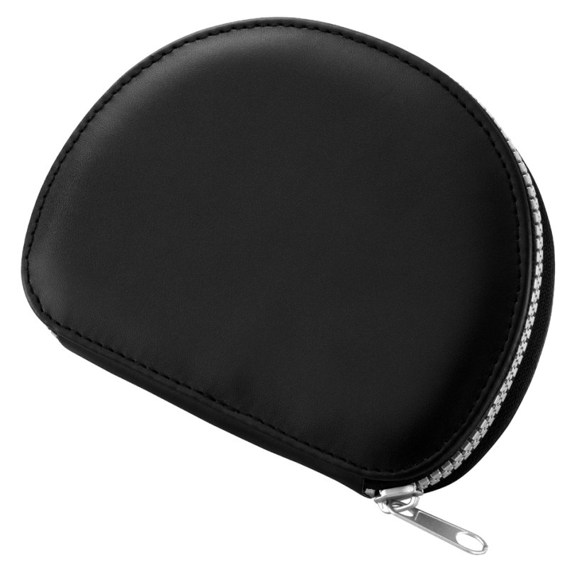 Clauss manicureset, kunstleren etui, 8-delig, zwart